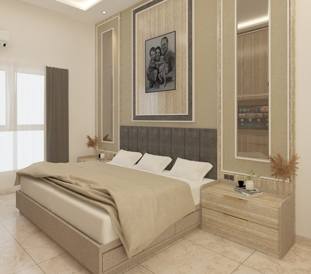 desain kamar tidur mewah