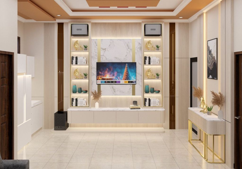 Desain Interior Ruang Keluarga