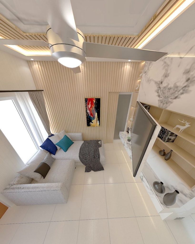 Desain Interior Ruang Tamu Minimalis Mewah