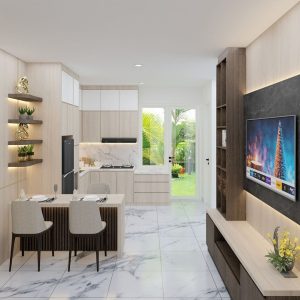 interior japandi industrial