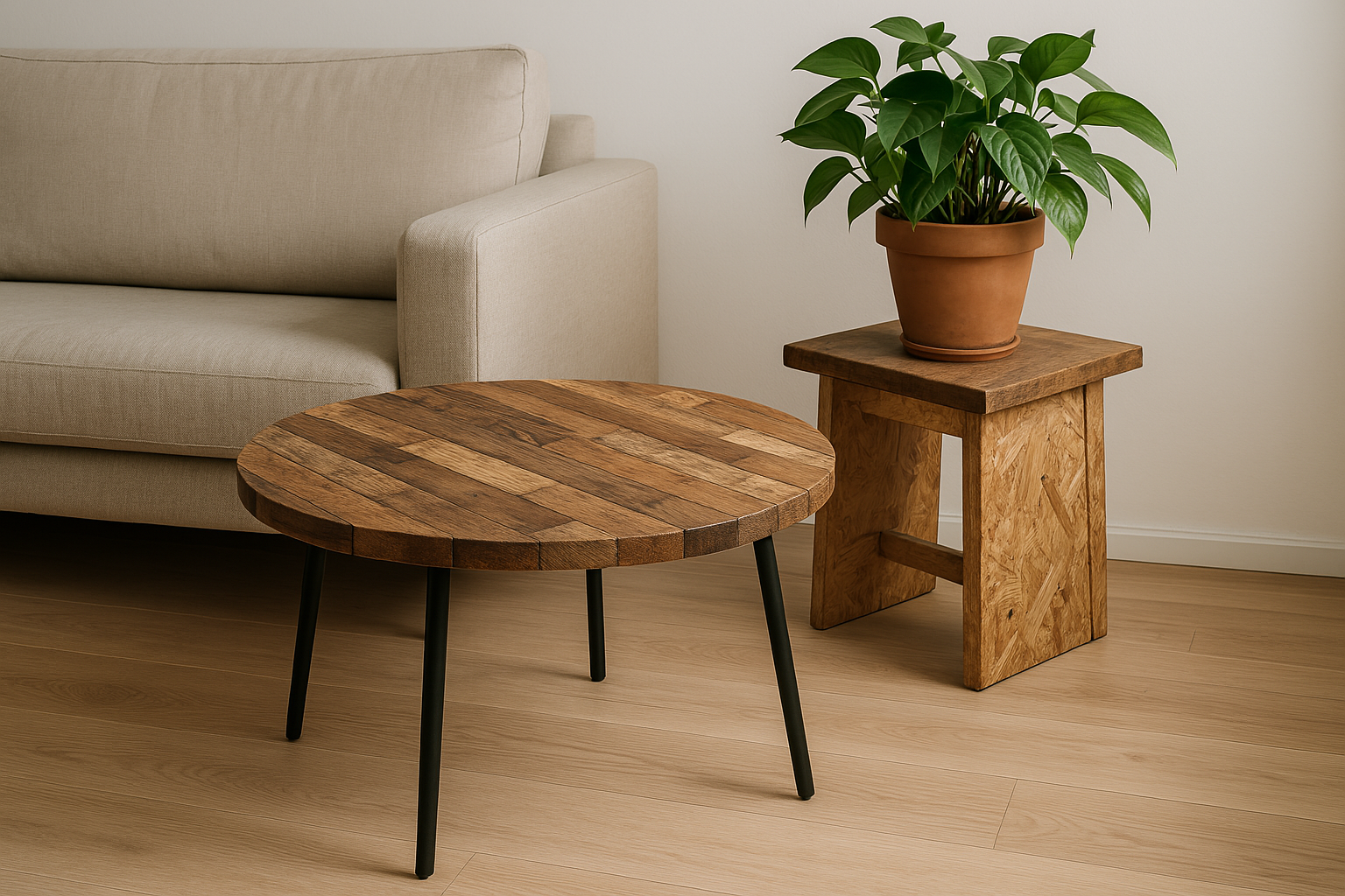 furnitur dari material daur ulang