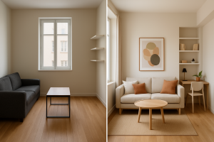 transformasi ruang kecil