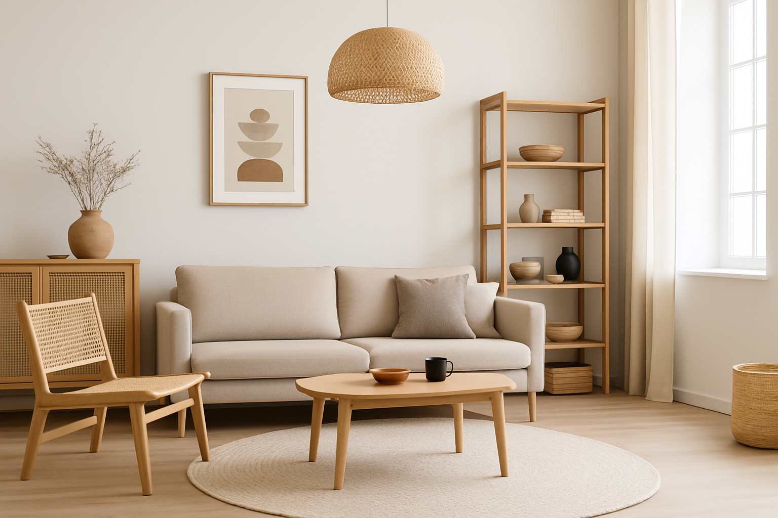 Desain Interior Japandi